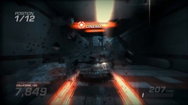 Ridge Racer Unbounded race using Ridge Racer 7 DLC car