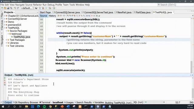 locking database tables with Java and mysqli смотреть онлайн