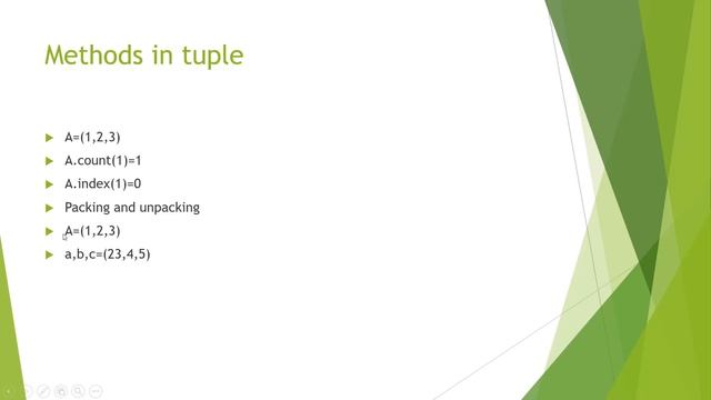 #short# Tuple data type in Python, смотреть онлайн