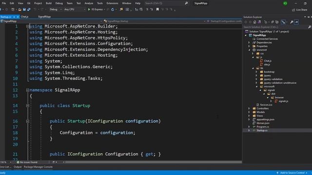 ASP.NET Core SignalR #1 смотреть онлайн