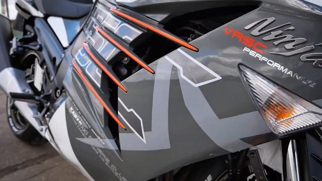 Kawasaki ZX-14R Modified By VRSC | Kawasaki ZZR1400 (ZX-14r) Performance Sport