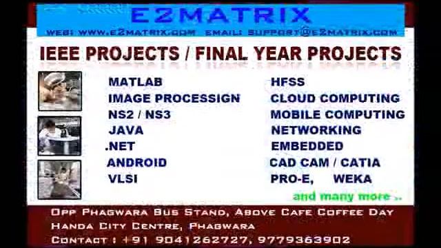 MATLAB, NS2, JAVA, HADOOP, OPNET, OPTISYSTEM, IMAGE PROCESSING PROJECTS IN JAIPUR, PUNE, SHIMLA, смотреть онлайн