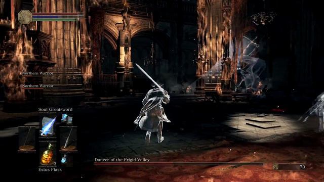 Dark Souls 3 beta test dancer of the frigid valley co-op boss fight смотреть онлайн