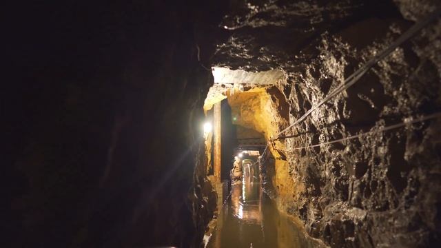 Poland, Tarnowskie Gory, Historic Silver Mine, Boat Ride