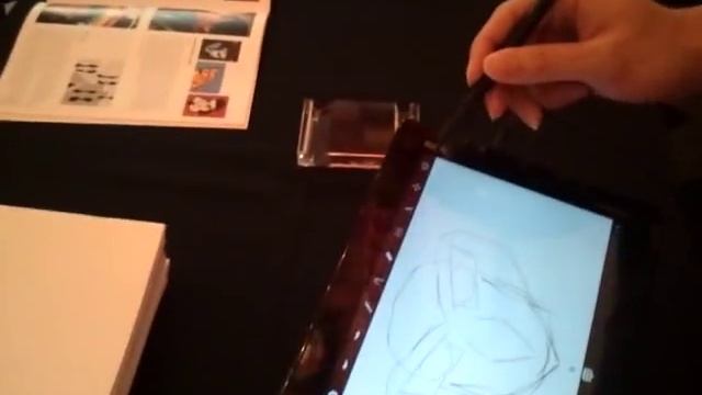Autodesk Android drawing App demo on Lenovo Tablet смотреть онлайн