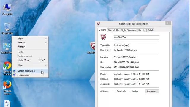 Uninstall McAfee LiveSafe - Internet Security 2015 on Win8 смотреть онлайн