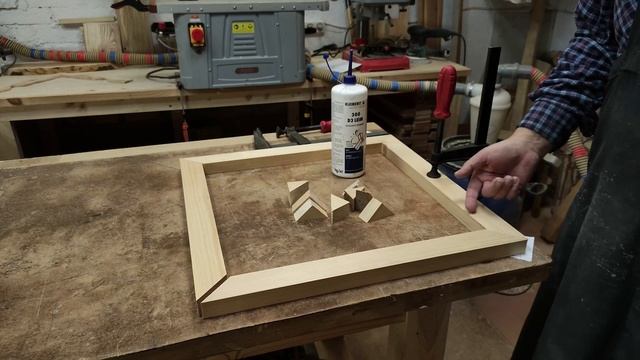 Как стянуть деревянную рамку просто и без специального инструмента. смотреть онлайн