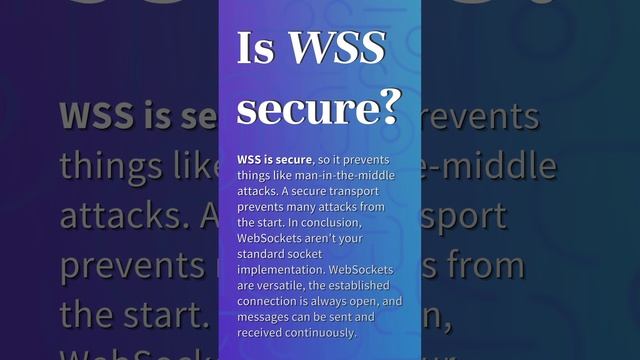 What port does WSS use? смотреть онлайн