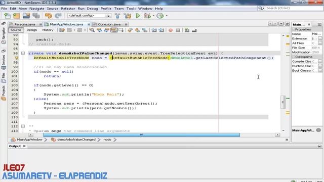 Tutorial Java - Como Seleccionar los Datos de un Arbol ( JTree ).mp4 смотреть онлайн
