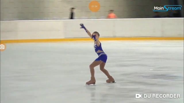 Александра Макеева アレキサドラ・マケエワ FP "На призы Заслуженного тренера СССР и России В.Н. Кудрявцева" смотреть онлайн