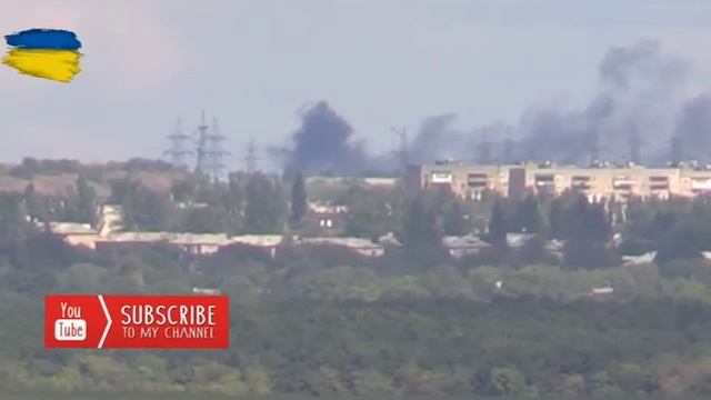 Макеевка, Гвардейка, Донецк, прилёт, пожар 6 сентября 2022 г. смотреть онлайн