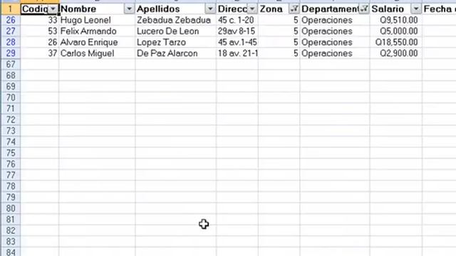 Microsoft Excel, Manipulacion de Datos смотреть онлайн