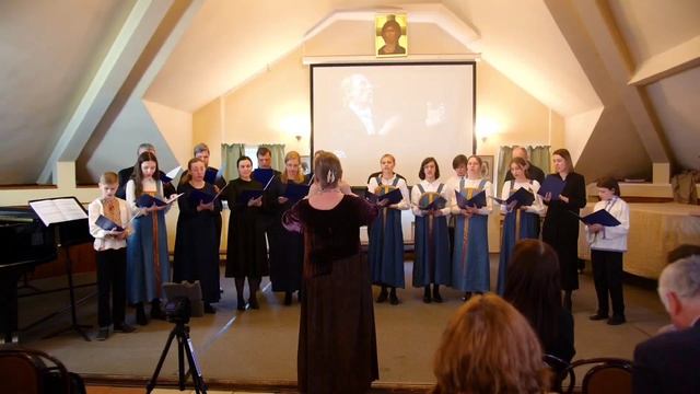 Преблагословенна еси. Знаменного роспева. Обработка С.И.Танеева.