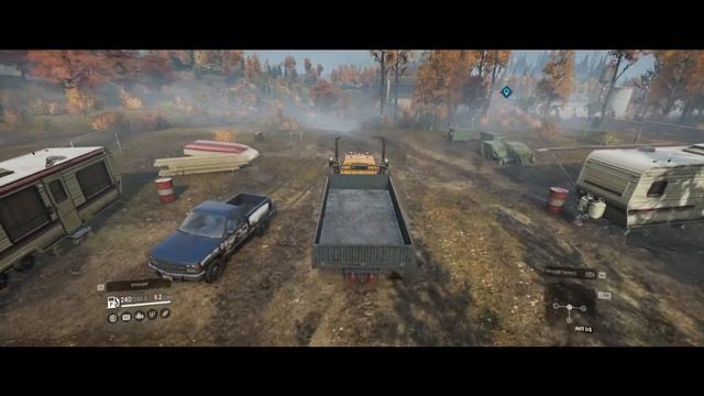 SnowRunner. Подробное прохождение, не используя DLC авто. смотреть онлайн