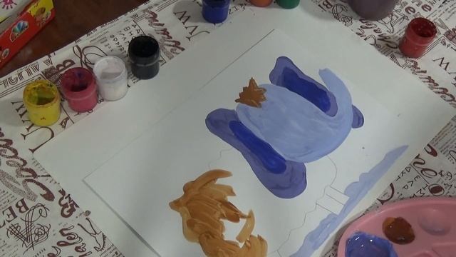 РИСУЕМ МАМОНТЕНКА