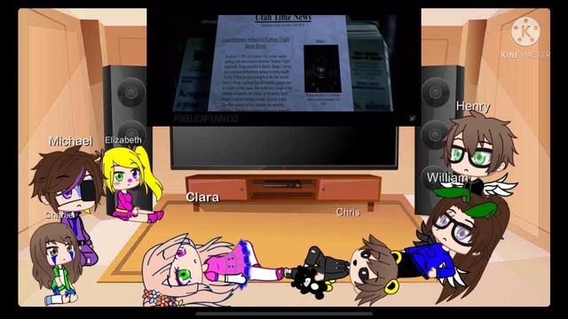 Afton family + Emily react to left behind and red hood (blood) смотреть онлайн