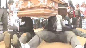 танцующие негры! негры с гробом! негры мем!