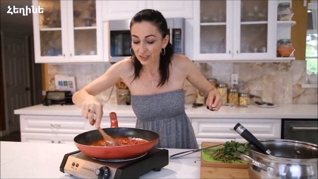 Ոսպով Դանդուռով Ապուր - Lentil Purslane Soup Recipe - Heghineh Cooking Show