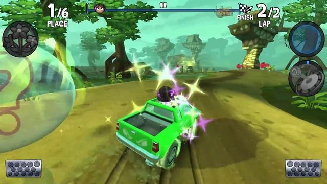 Aladdin Magic Lamp in game Beach Buggy Racing 2 смотреть онлайн