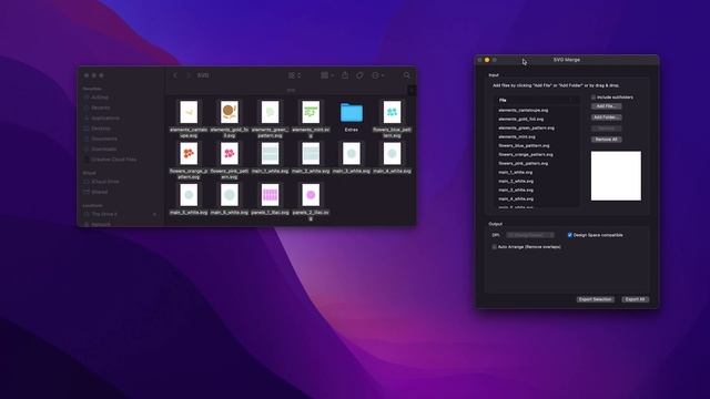 SVG Merge - Merging SVG Files смотреть онлайн