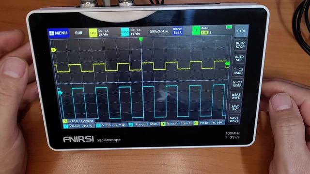알리 직구 가성비 테블릿 오실로스코프(Portable Tablet-Type Oscilloscope 1013D) смотреть онлайн