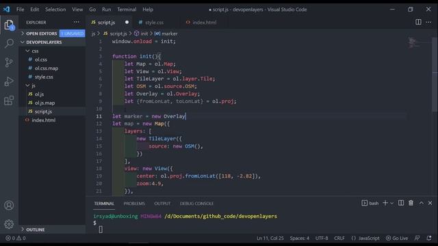 7.1 Tutorial OpenLayer Konsep Overlay pada OpenLayers смотреть онлайн