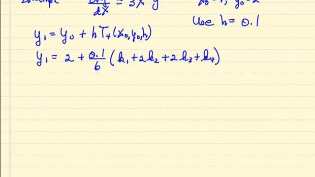 Runge-Kutta Method Introduction смотреть онлайн