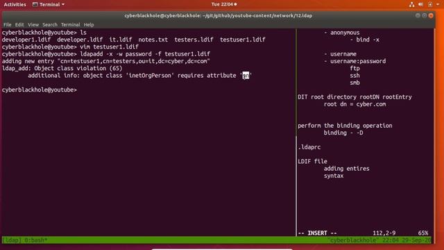 Network-E13 LDAP in brief Part 2 | nmap, ldapsearch, ldap* commands | Tamil смотреть онлайн