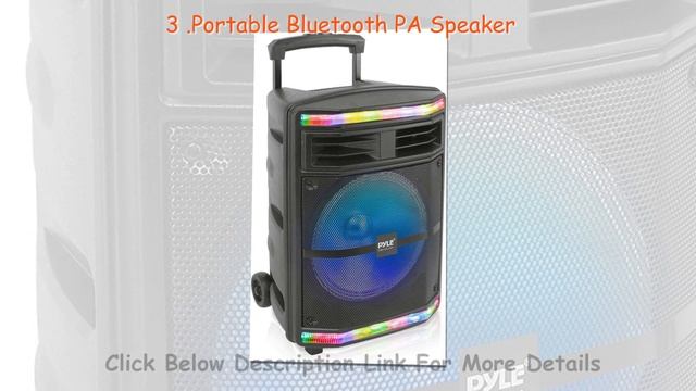 "Top 10 Best Party Speakers for Outdoor Events and Indoor Use with Built-in Lights and Bluetooth". смотреть онлайн