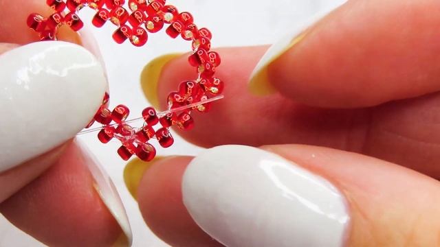 How To Make Seed Bead Heart Earrings? DIY Jewelry Tutorial смотреть онлайн