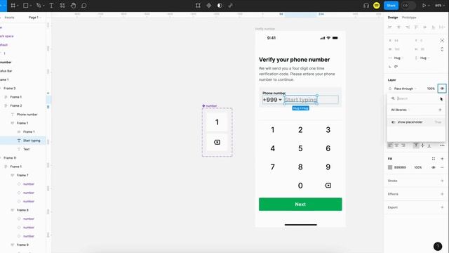 Figma Variables: Realistic keyboard interaction смотреть онлайн