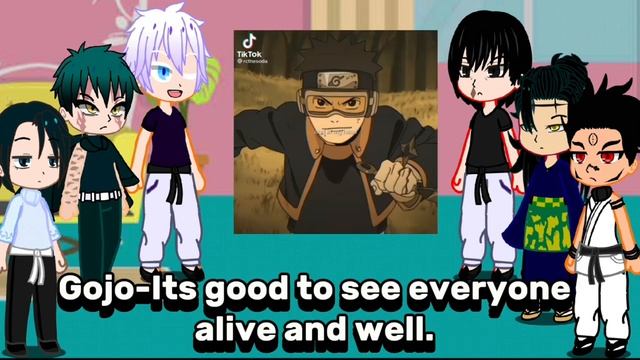 Jujutsu Kaisen react to Itadori Yuji as Obito Uchia from Naruto смотреть онлайн