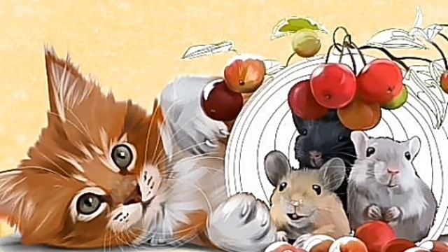 Хомячок Хамсче и его друзья . короткое видео shorts смотреть онлайн