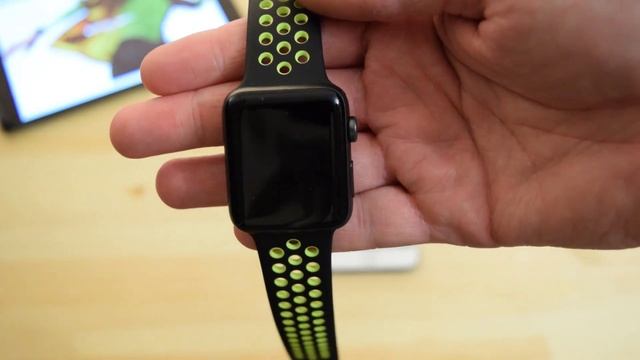 Apple Watch S2 Nike+ распаковка