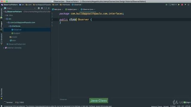 The Observer Design Pattern - Classes Creation смотреть онлайн