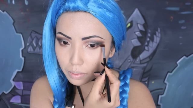 JINX Cosplay Makeup Tutorial !!!