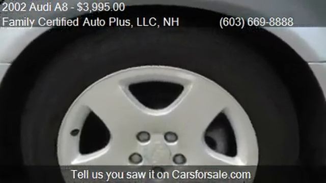 2002 Audi A8 L quattro AWD 4dr Sedan for sale in Manchester, смотреть онлайн