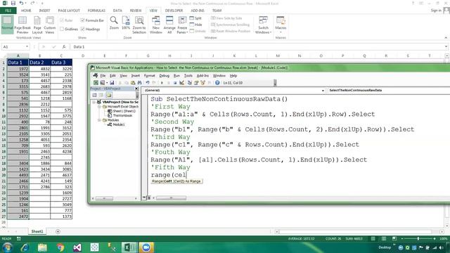 Unbelievable methods to Selecting Rows in VBA смотреть онлайн
