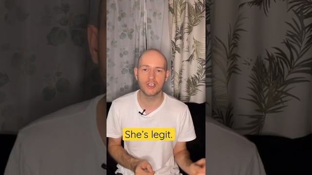 ЧТО ТАКОЕ LEGIT и как его использовать в речи #shorts смотреть онлайн