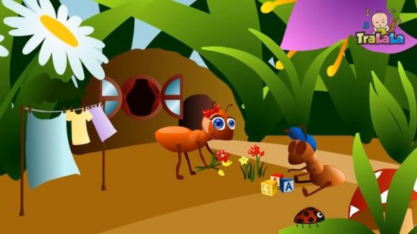 O furnică duce-n spate - Cântece pentru copii | TraLaLa
