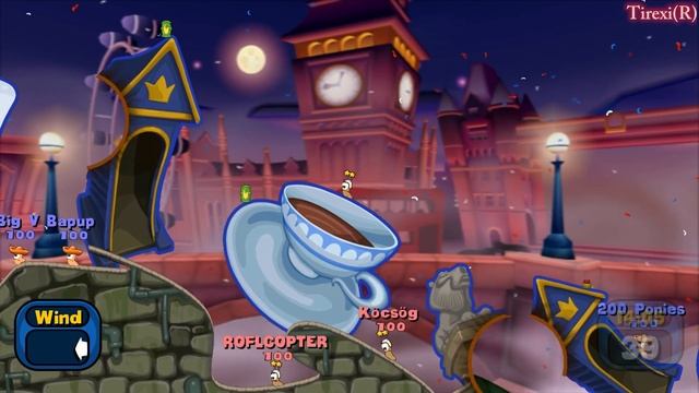 Worms Reloaded HD gameplay смотреть онлайн