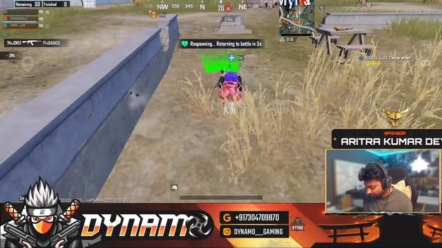ONLY CHICKEN DINNER SCAM IN CONQUEROR LOBBY | DYNAMO GAMING смотреть онлайн