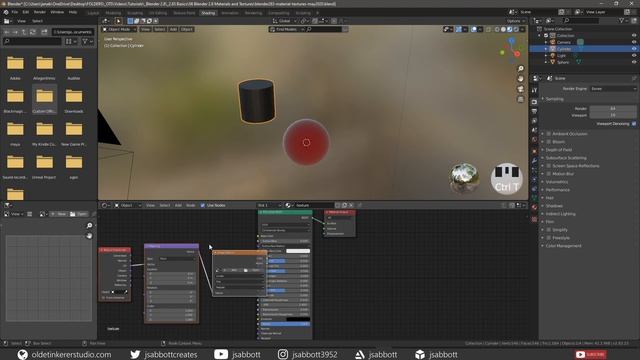 [Blender 2.8] How to use materials and textures in Blender смотреть онлайн