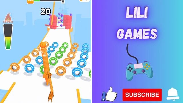 Long Neck Run All Levels | Mobile Game | GamePlay | ios android game | Game walkthrough смотреть онлайн