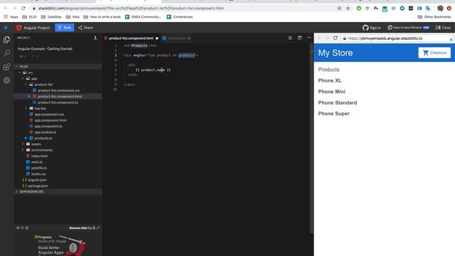Туториал по Angular с комментариями, часть I смотреть онлайн