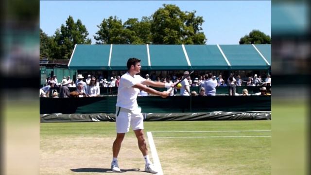Milos Raonic Serve In Slow Motion - Tennis Serve Technique
