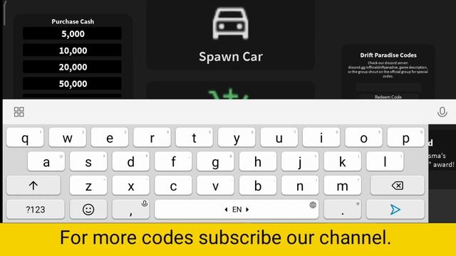 [All] *New* Drift Paradise Codes смотреть онлайн