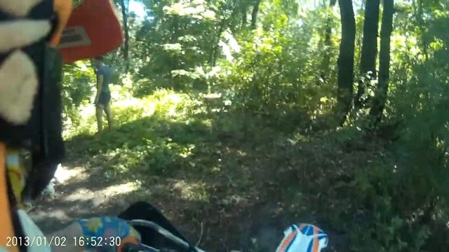 Шиловский лес, первый подъем с бревнами. смотреть онлайн