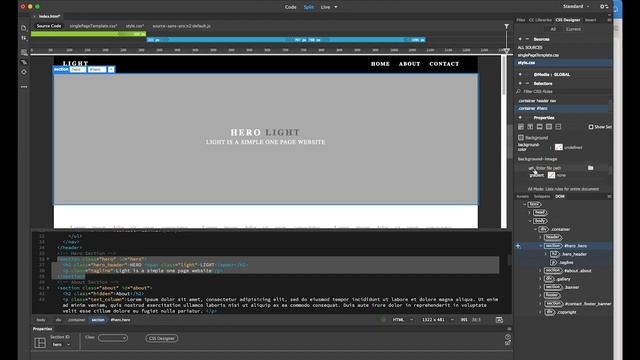 Adobe Dreamweaver Template 1 - How to customize Dreamweaver template смотреть онлайн