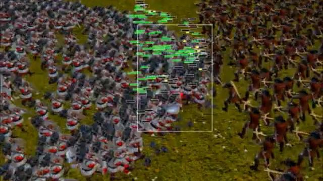 Stronghold 1.5k dwarves vs 400 Cross Bow men смотреть онлайн